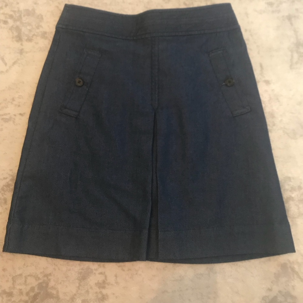 Loft Jean Skirt